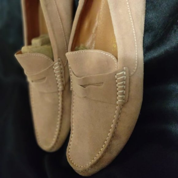 New Republic Mens Barclay Suede Driving Loafers, Dirty Buck, Size 8.5 - Picture 8 of 9